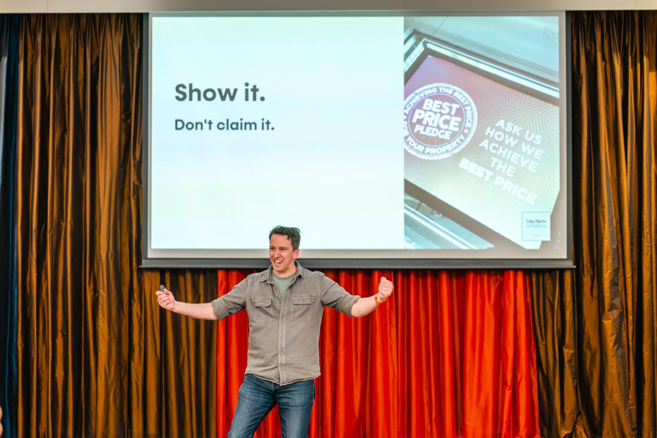 Toby Martin, host